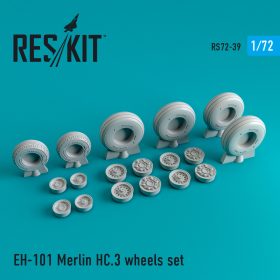 ResKit 1/72 EH-101 Merlin HC.3 wheels set RS72-0039
