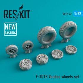 ResKit 1/72 F-101 (B) Voodoo wheels set RS72-0072