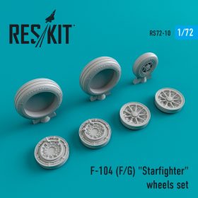 ResKit F-104 (F,G) "Starfighter" wheels set (1/72) RS72-0010