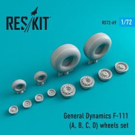 ResKit 1/72 F-111 (A, B, C, D) wheels set (weighted) RS72-0069