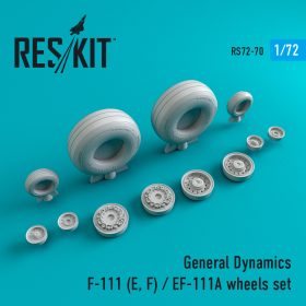 ResKit 1/72 F-111 (E, F) / EF-111A wheels set (weighted) RS72-0070