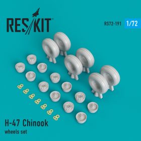 ResKit 1/72 H-47 Chinook wheels set RS72-0191