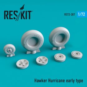 ResKit 1/72 Hawker Hurricane wheels set early type RS72-0287