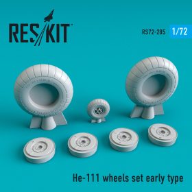 ResKit 1/72 He-111 wheels set early type RS72-0285