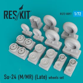 ResKit 1/72 Su-24 (M/MR) (Late) wheels set RS72-0097