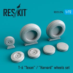 ResKit 1/72 Texan T-6 wheels set RS72-0274