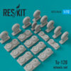 ResKit 1/72 Tu-128 wheels set RS72-0149