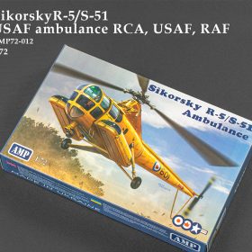 AMP 1/72 Sikorsky R-5/S-51 USAF ambulance RCA, USAF, RAF AMP72-012
