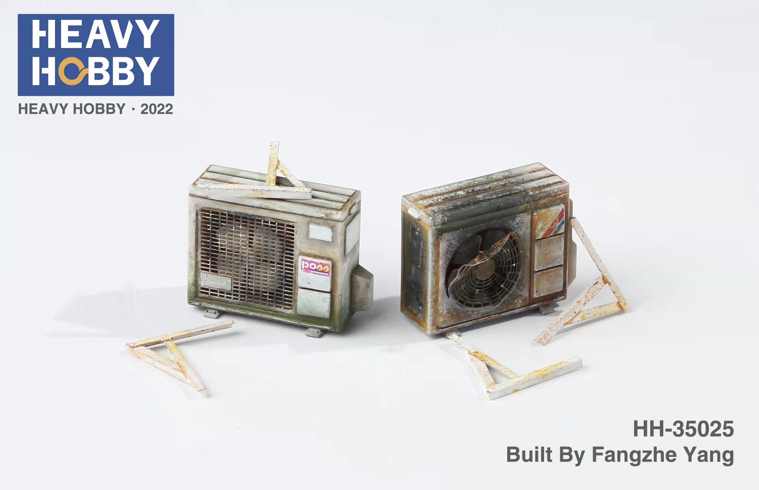 Heavy Hobby 1/35 Civilian Air Conditioner External Unit HH-35025 - Image 2