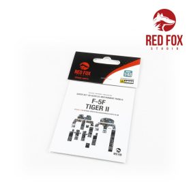 Red Fox 1/48 F-5F Tiger II (for AFV Club kit) RFSQS-48070