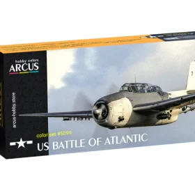 #5099 Arcus US Battle of Atlantic Enamel Paint Set