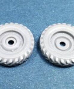 Minor 1/35 6.00x16 Ground Grip spare wheels for WWII Jeep 358014