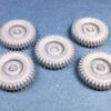 Minor 1/35 7.50x16 military pattern wheels for WWII Jeep (Tamiya) 358018