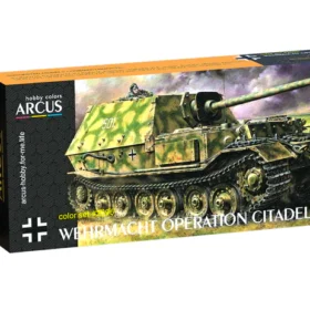 #2096 Arcus Wehrmacht Operation Citadel Enamel Paint Set
