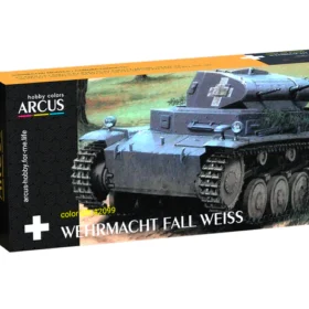 #2099 Arcus Wehrmacht Fall Weiß Enamel Paint Set