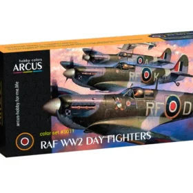 #A3011 Arcus Acrylic RAF WW2 Day Fighters Paint Set