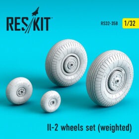 ResKit 1/32 Il-2 wheels set (weighted) RS32-0358