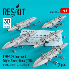 ResKit 1/48 BRU-42/A Improved Triple Ejector Rack (ITER) (5 pcs) RS48-0384