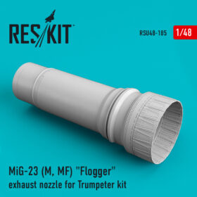ResKit 1/48 MiG-23 (M, MF) "Flogger" exhaust nozzle for Trumpeter kit RSU48-0185