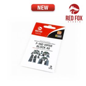 Red Fox 1/32 F-16D Block 40 Viper (for Academy kit) RFSQS-32121