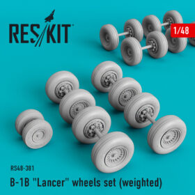 ResKit B-1B "Lancer" wheels set (weighted) (1/48) RS48-0381