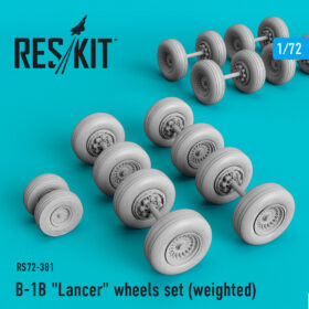 ResKit B-1B "Lancer" wheels set (weighted) (1/72) RS72-0381