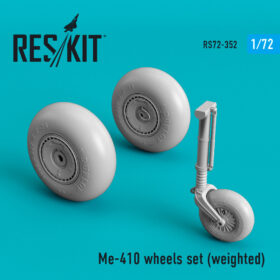 ResKit Me-410 wheels set (weighted) (1/72) RS72-0352