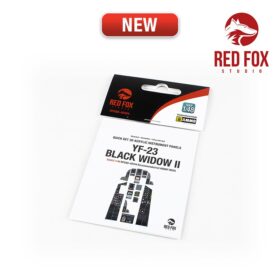 Red Fox 1/48 YF-23 Black Widow II (for Hobby Boss kit) RFSQS-48104