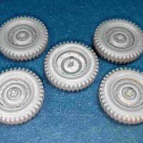 Minor 1/35 6.00x16 military pattern wheels for GPA Jeep 358029