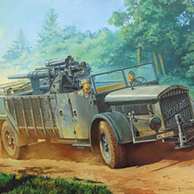 Roden 1/72 VOMAG 7 or 660 mit 8,8 cm Flak RD-727