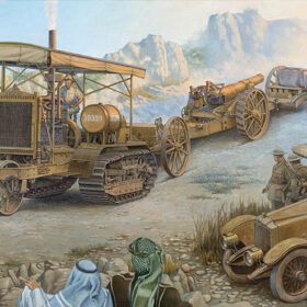 Roden Holt 75 Artillery tracktor w/BL 8-inch How (1/35) RD-814