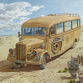 Roden Opel Blitz 3.6 – 47 Omnibus model W39 late (1/35) RD-808