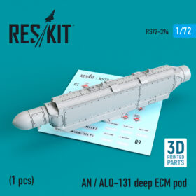 ResKit 1/72 AN / ALQ-131 deep ECM pod (3D Printing) RS72-0394