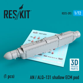 ResKit 1/72 AN / ALQ-131 shallow ECM pod (3D Printing) RS72-0393