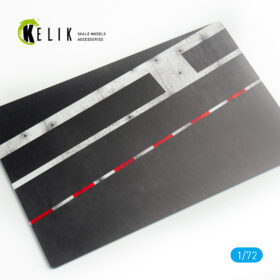 Kelik Deck of the aircraft carrier type Nimitz Base - Acrylic 3 mm (280 x 180 mm) (170 g) (1/72) KS72006