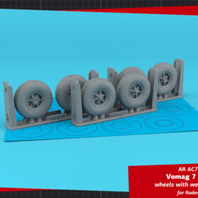 Armory 1/72 Vomag 7 or 660 wheels  RETOOLED SET AR AC7312