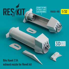 ResKit 1/32 BAe Hawk T.1A exhaust nozzle for Revell kit  RSU32-0105