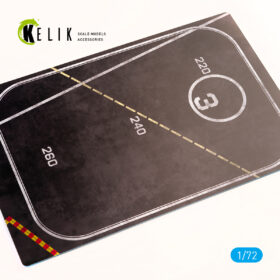 Kelik 1/72 HMS Victorious front Lift 1960s Base KS72015