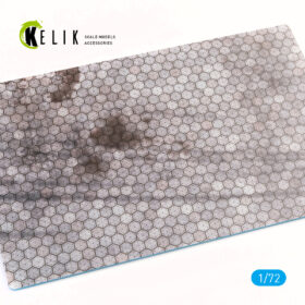 Kelik 1/72 Swiss hexagonal concrete parking place Base KS72017