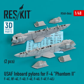 ResKit USAF Inboard pylons for F-4 "Phantom II" (2 pcs)(3D printing) (1/48) RS48-0446