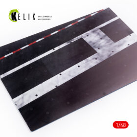 Kelik 1/48 Base CVN-78 Gerald Ford type 2 - Acrylic 3 mm (410 x 270 mm) (410 g) KS48007