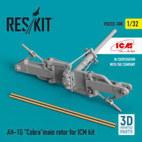 ResKit 1/32 AH-1G "Cobra"main rotor for ICM kit (3D Printed)  RSU32-0108