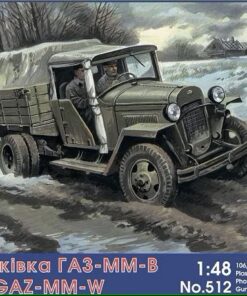 Uni Models 1/48 Soviet truck GAZ-ММ-War  UM 512