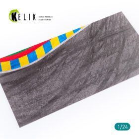 Kelik Asphalt road 24 Hours of Le Mans Turn Base - Acrylic 3 mm (180 x 357 mm) (1/24)