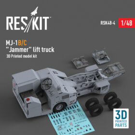 ResKit MJ-1B/C "Jammer" lift truck (3D Printed model kit) (1/48)  RSK48-0004