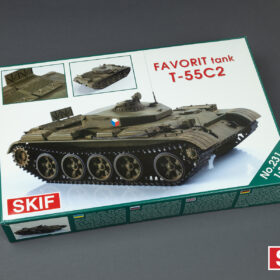 Skif 1/35 T-55C2 FAVORIT tank MK231