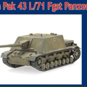 Uni Models 8,8cm Pak 43 L/71 Fgst |Panzer IV /70 (1/72) UM 554