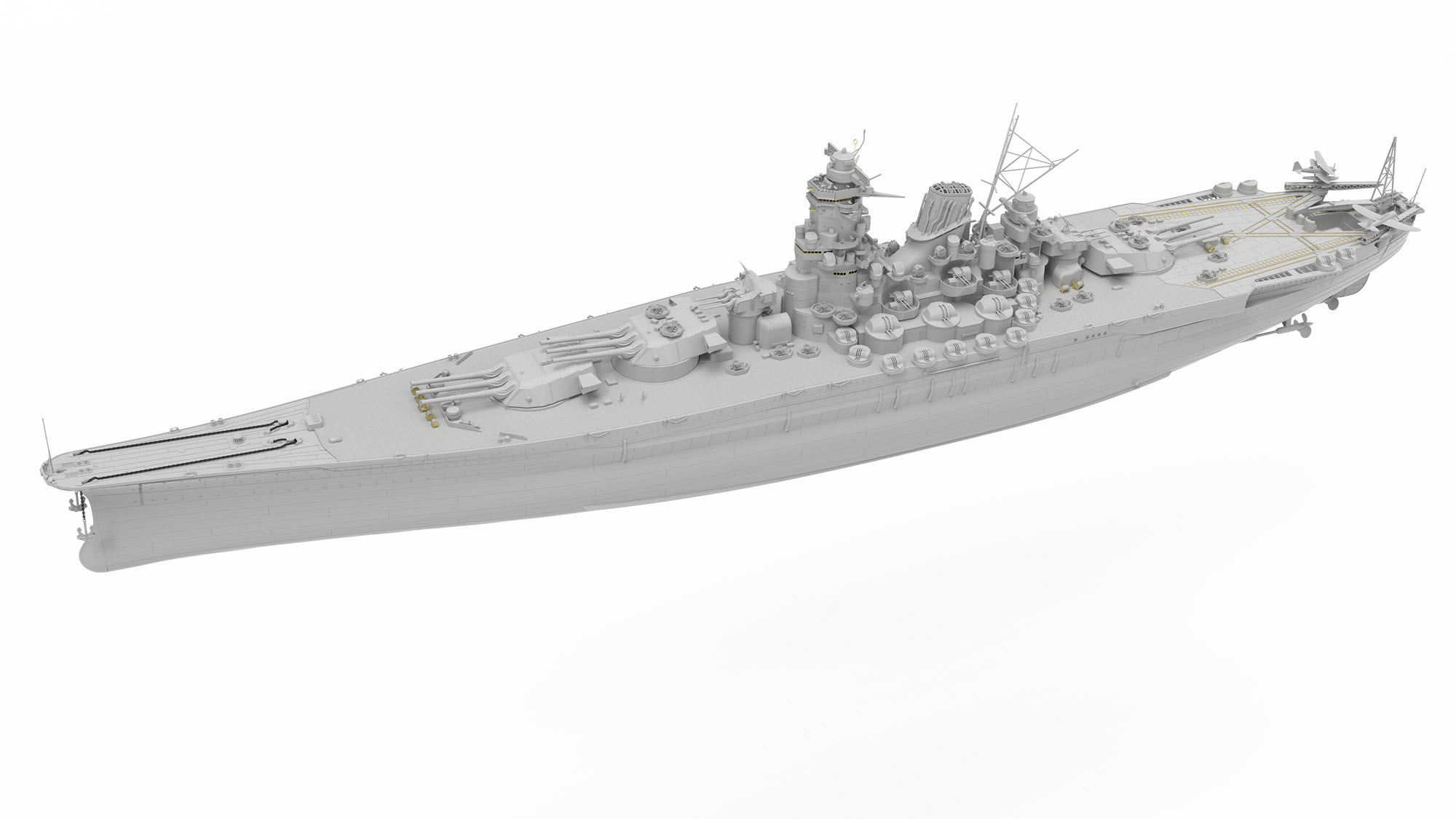 Very Fire 1/350 IJN Yamato Standard Kit BELBV350902 – Hobby Link ...