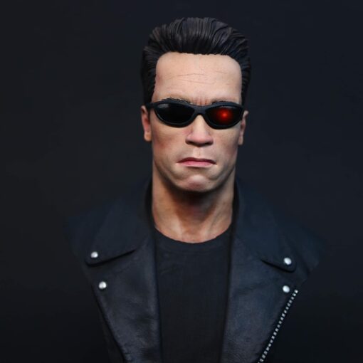 3D Print - 1/6 Terminator Bust - (Unpainted & Unassembled)