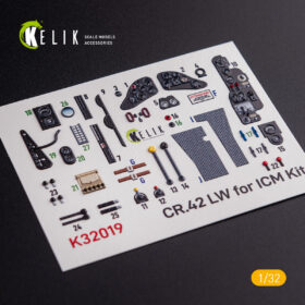 Kelik CR.42 LW - Interior 3D Decal for ICM kit (1/32) K32019